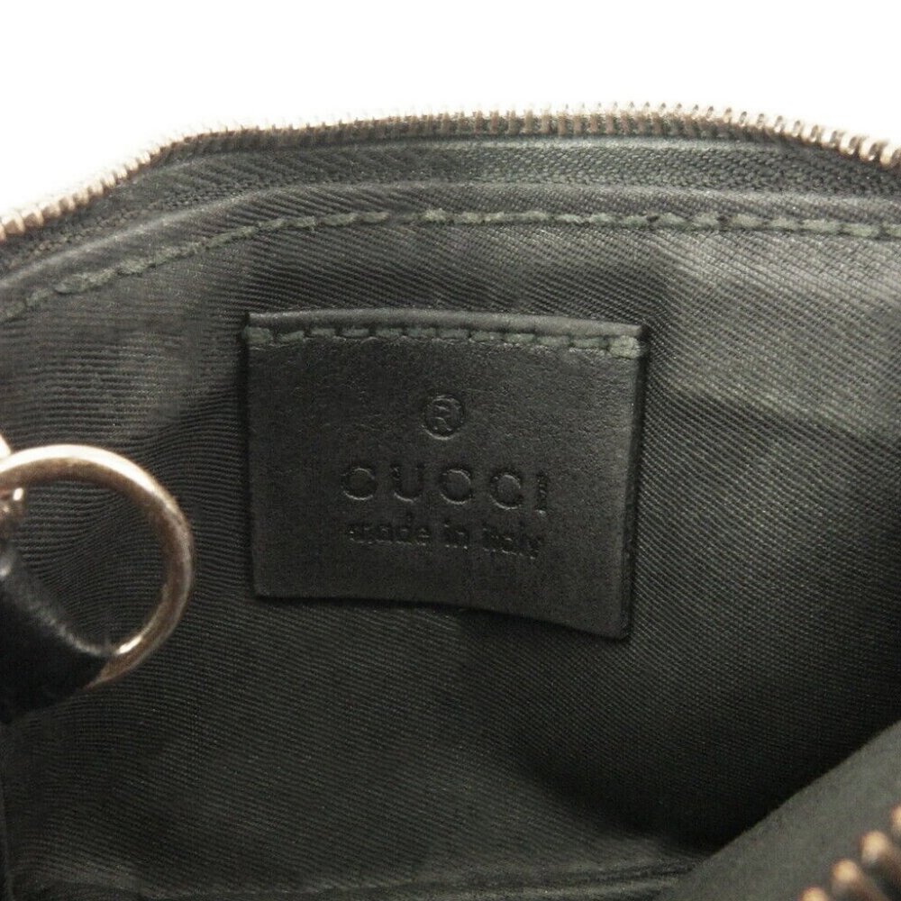 Authenticity guaranteed  USED GUCCI Coin Case Gucci Ma Leather - Picture 9 of 10